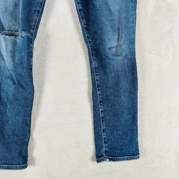 Citizens of Humanity Jean Women 28 Blue Denim Olivia‎ Ankle Button Fly High Rise - Picture 11 of 15